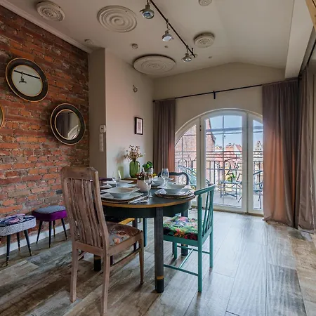 Golden Rooftop Apartment-Oldtown Breslavia Esterno foto